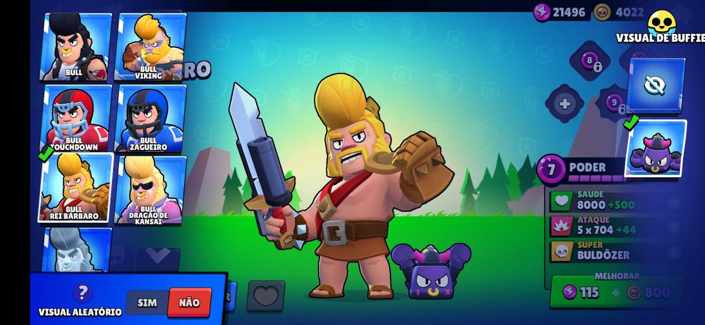 Conta BrawlStars com Jessie Dragão Escarlate e Mais