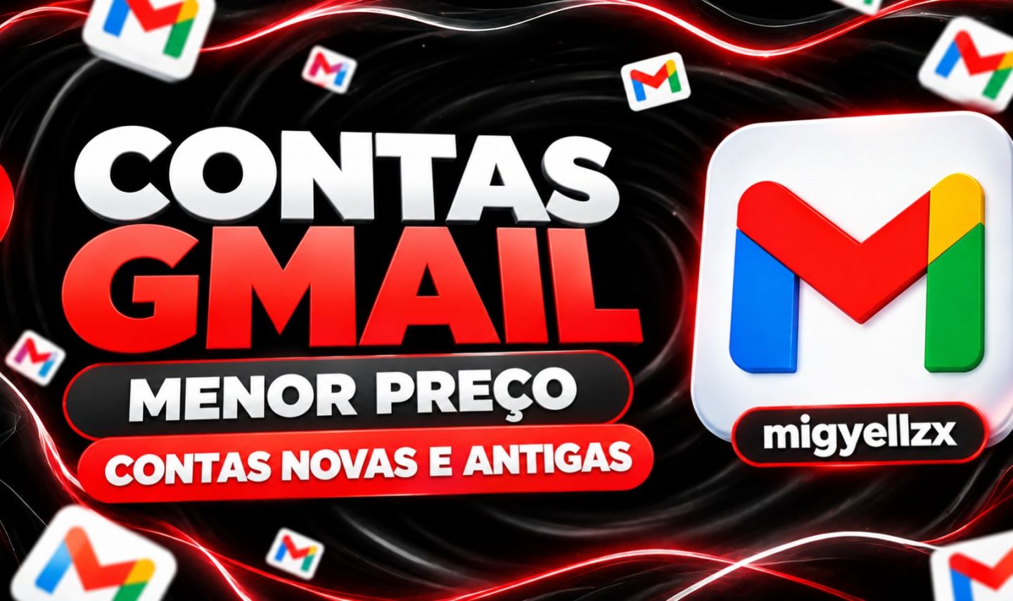 COM BRINDE | GMAIL NOVOS E ANTIGOS COM 2FA