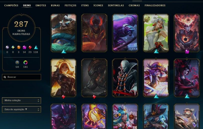Conta Riot Games Completa (League of Legends + TFT + Valorant)