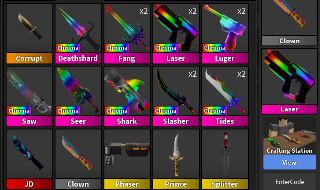 Murder Mystery 2 Chromas / Uniques / Godlies