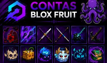 (Yeti & Kitsune) Blox Fruit - Contas com Level/frutas/raças! - Melhores Preços