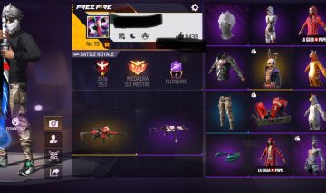 Conta de Free Fire | Muito Gemada e com Armas Att | Prime 4