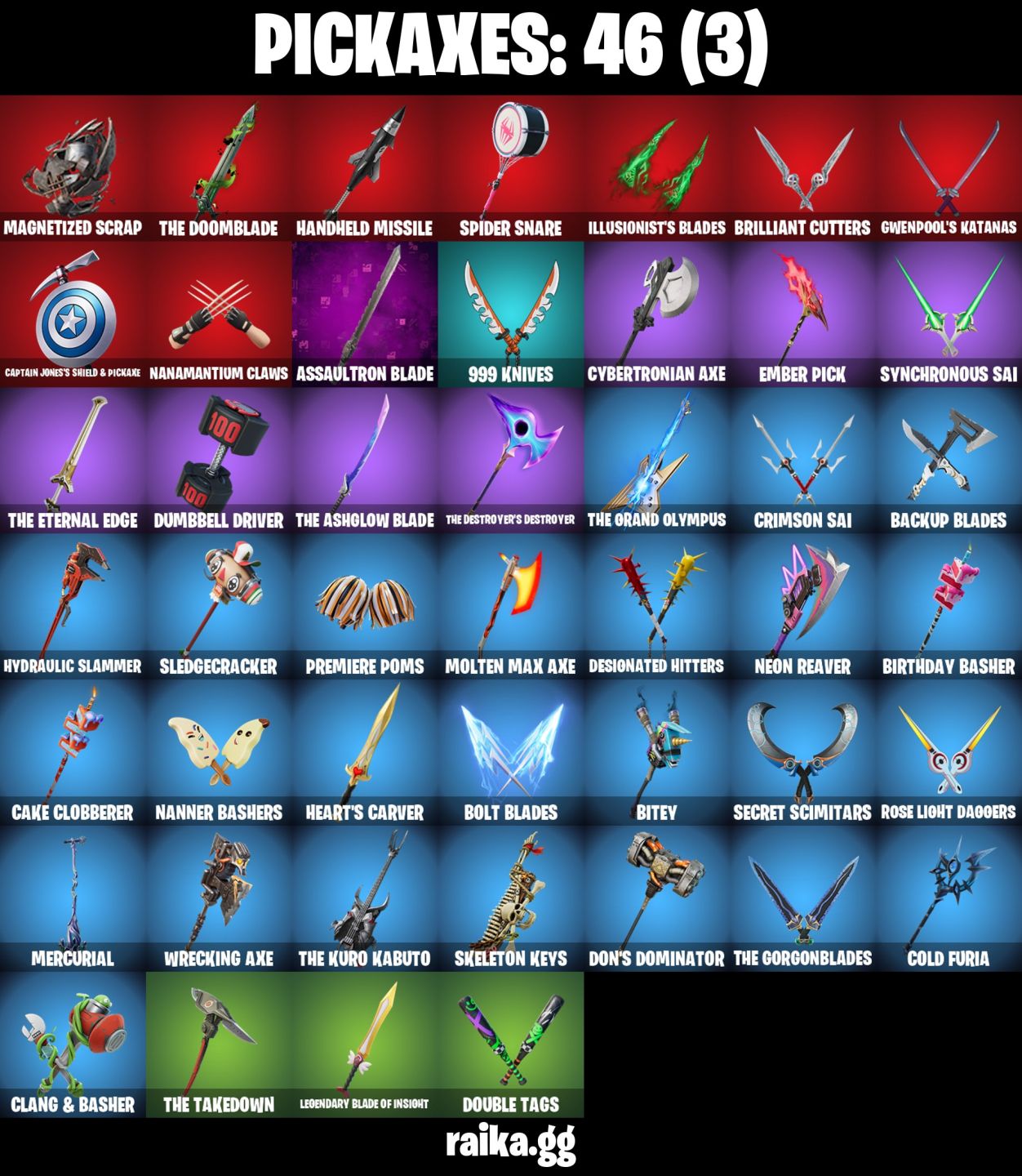 CONTA FORTNITE COM 26 SKINS DOOM/PEELVERINE/RUST/TATSUO/ARTIC/PEABODY/SHURI