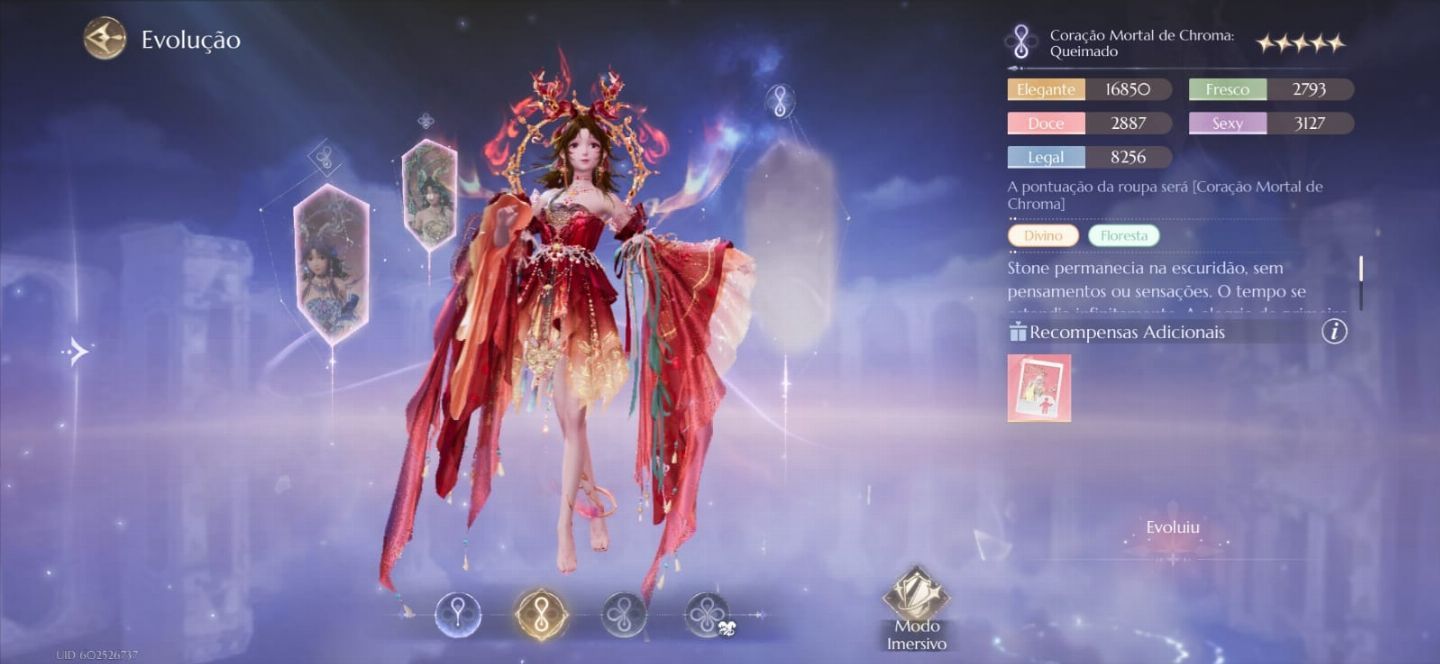 Conta Endgame - Infinity Nikki 16 sets completos + Looks Milagrosos + 4 inc.