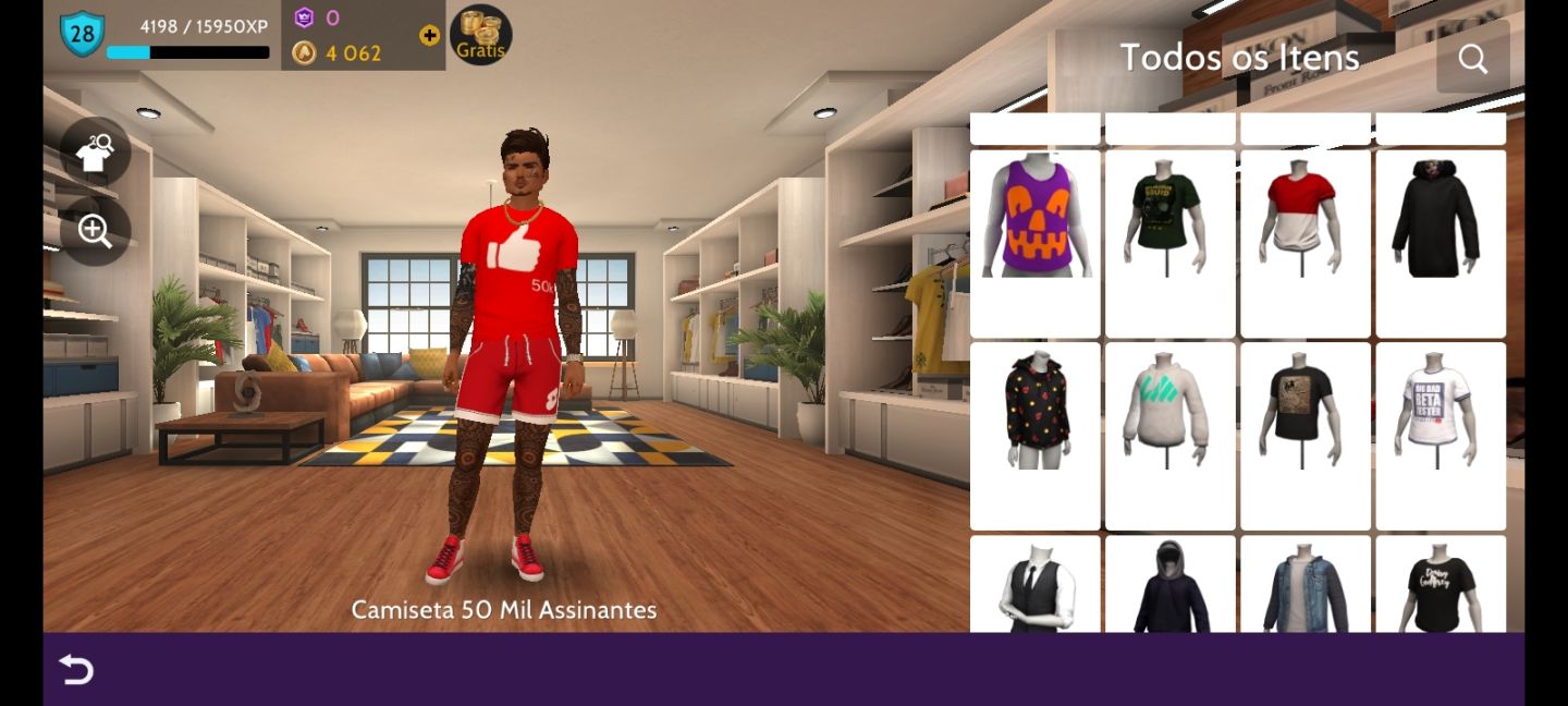 Conta Avakin Life Top | Skins Raras, Animações e Vários Itens