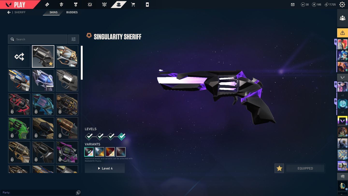 Conta Full com várias skins