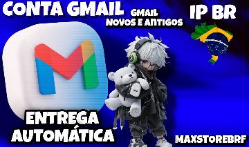 CONTAS GMAIL IP PT-BR NOVAS [SEM SMS] GARANTIA DE QUALIDADE
