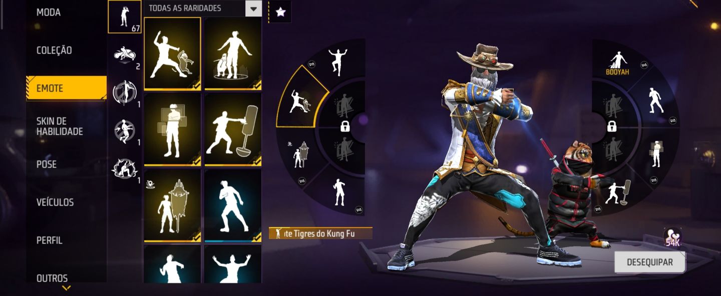 CONTA CRIADA EM 2018, COM 34 PASSES, VARIAS SKINS RARAS