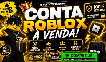 CONTA ROBLOX COM ITENS RAROS!!!(LEIA A DESCRIÇÃO E VEJA AS IMAGENS)