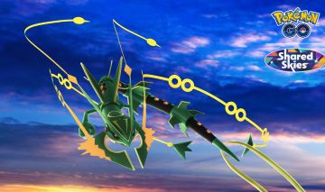 Shiny Rayquaza San Francisco Background PTC(20k Stardusts)