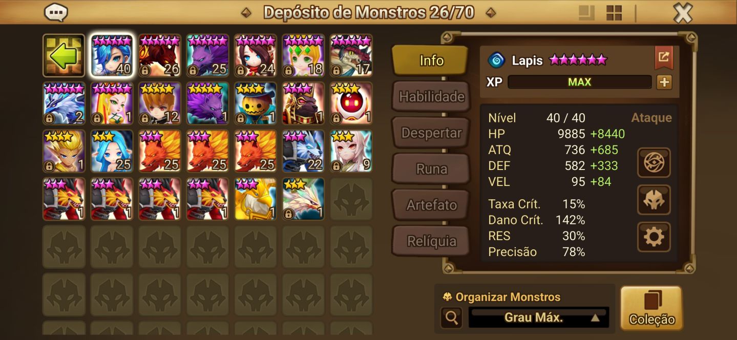 STARK DARK E SEIMEI ! MOB MAIS PROCURADO DO Summoners War