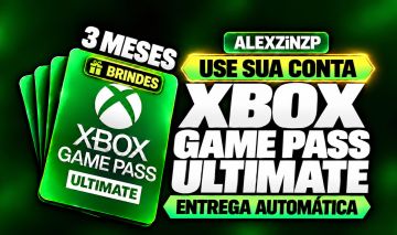 XBOX GAMEPASS ULTIMATE+BRINDE INSANO [CONSOLE/XCLOUD/TV/PC] ENTREGA AUTOMATICA!