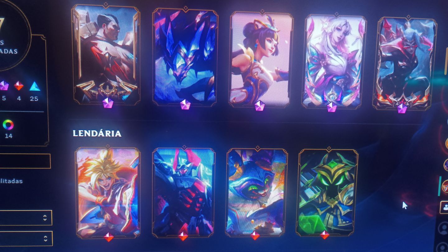 Conta Full acesso 97 skins incluindo mordkaiser sahn uzal 56 mil essência azul