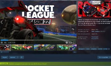 CONTA STEAM 10 ANOS ROCKET LEAGUE