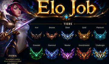 ELO JOB BARATO NO LEAGUE OF LEGENDS ELO JOB NO LOL