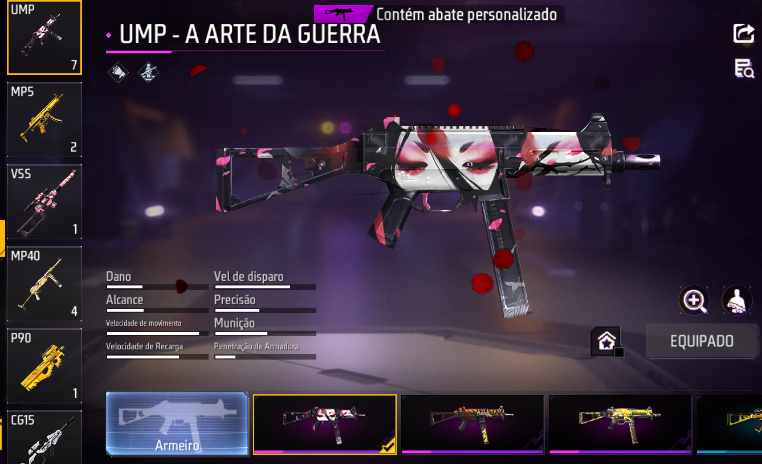 CONTA DE FREE FIRE FULL ACESSO, 8 ANOS