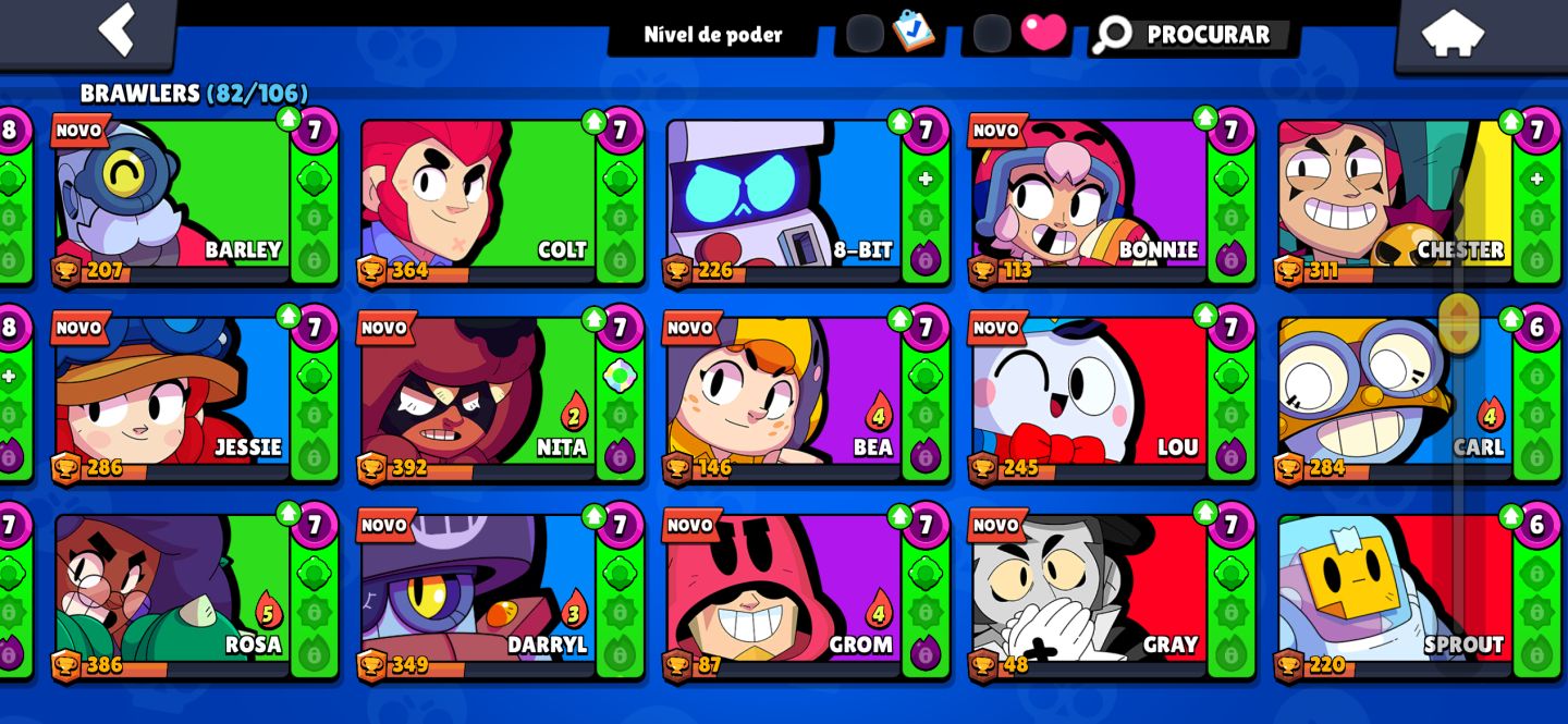 CONTA BRAWL 25K TROFÉU NO PREÇO