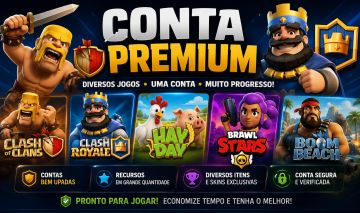 Supercell ID: Clash Royale, Clash of Clans, Hay-Day, Brawl Stars, Boom Beach