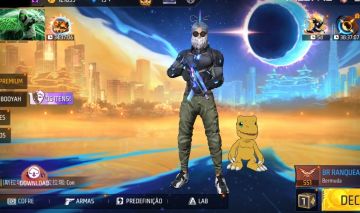 Conta Free Fire a Venda Full Rara Prime 5 Itens de Anime