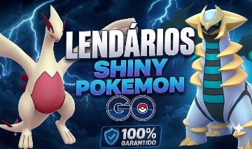 Lendários shinys-Pokemon go