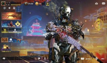 CONTA COD MOBILE, ARMAS MÍTICAS, GHOST MÍTICO COMPLETO