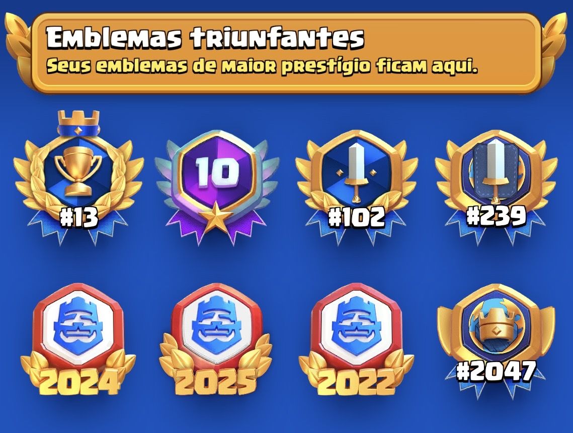 Sou Top Global no Clash Royale e subo troféus