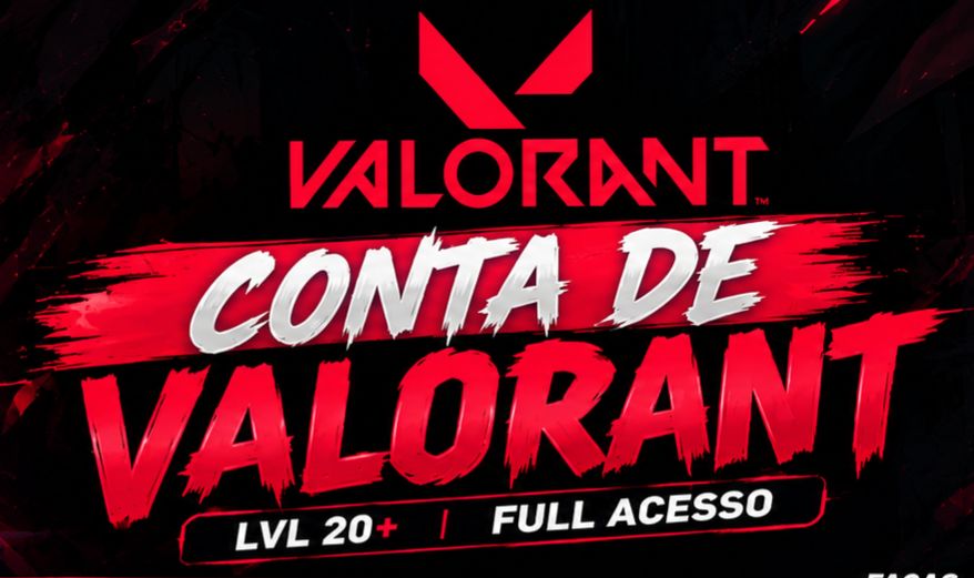 CONTA VALORANT - LVL 20+ - FULL ACESSO - MMR DE OURO [ENVIO AUTOMATICO]