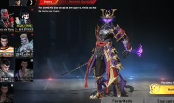 Blood strick, conta com zero eterno e faca Katar Selachian