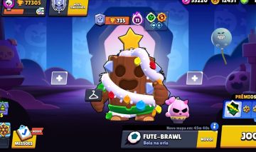 Conta Brawl Stars 77K Troféus | 106 Brawlers | 74 Hipercargas | 331 Skins