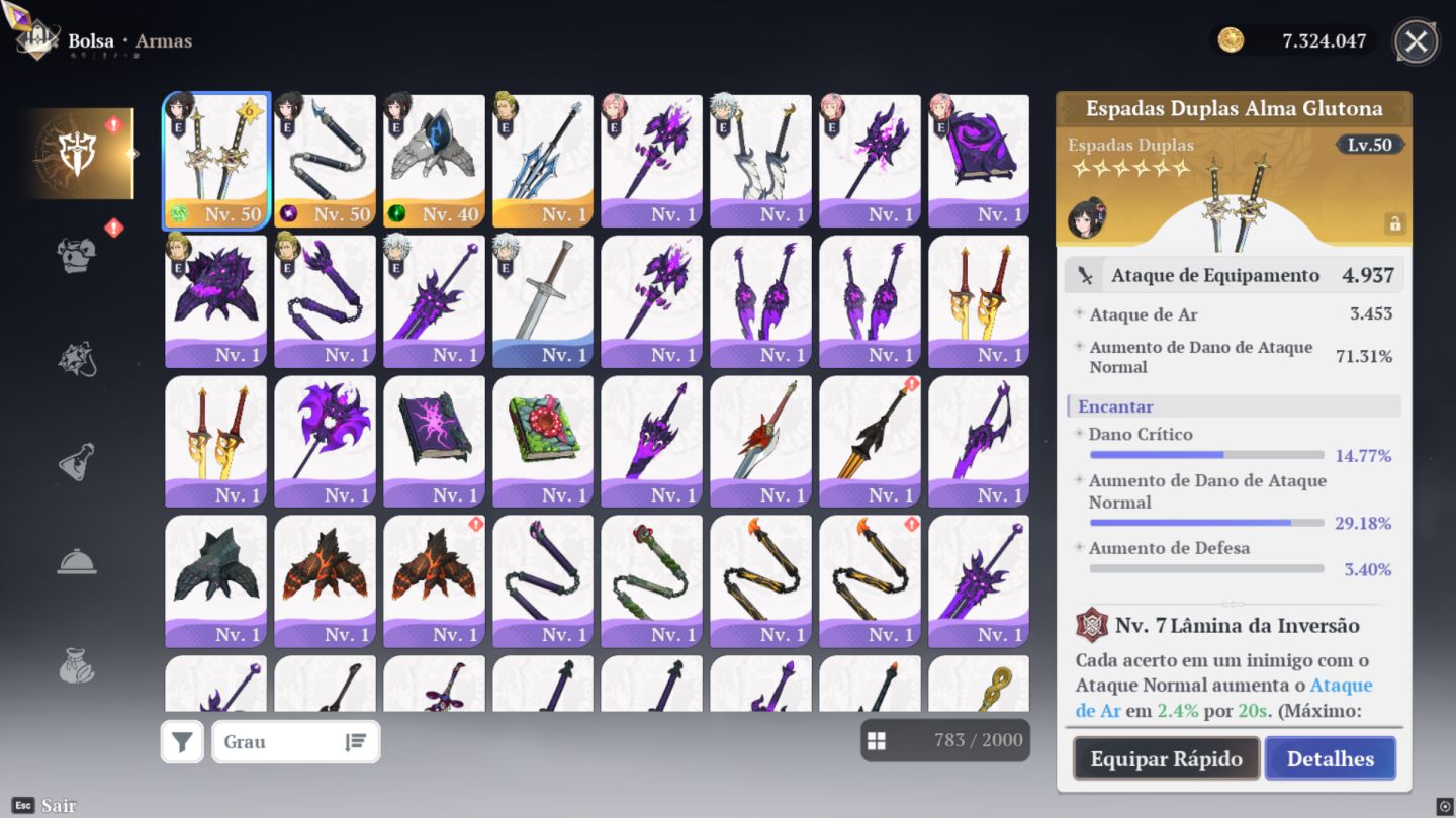 KHALA P10 TRAJE LVL 14 COM SELETOR SSR