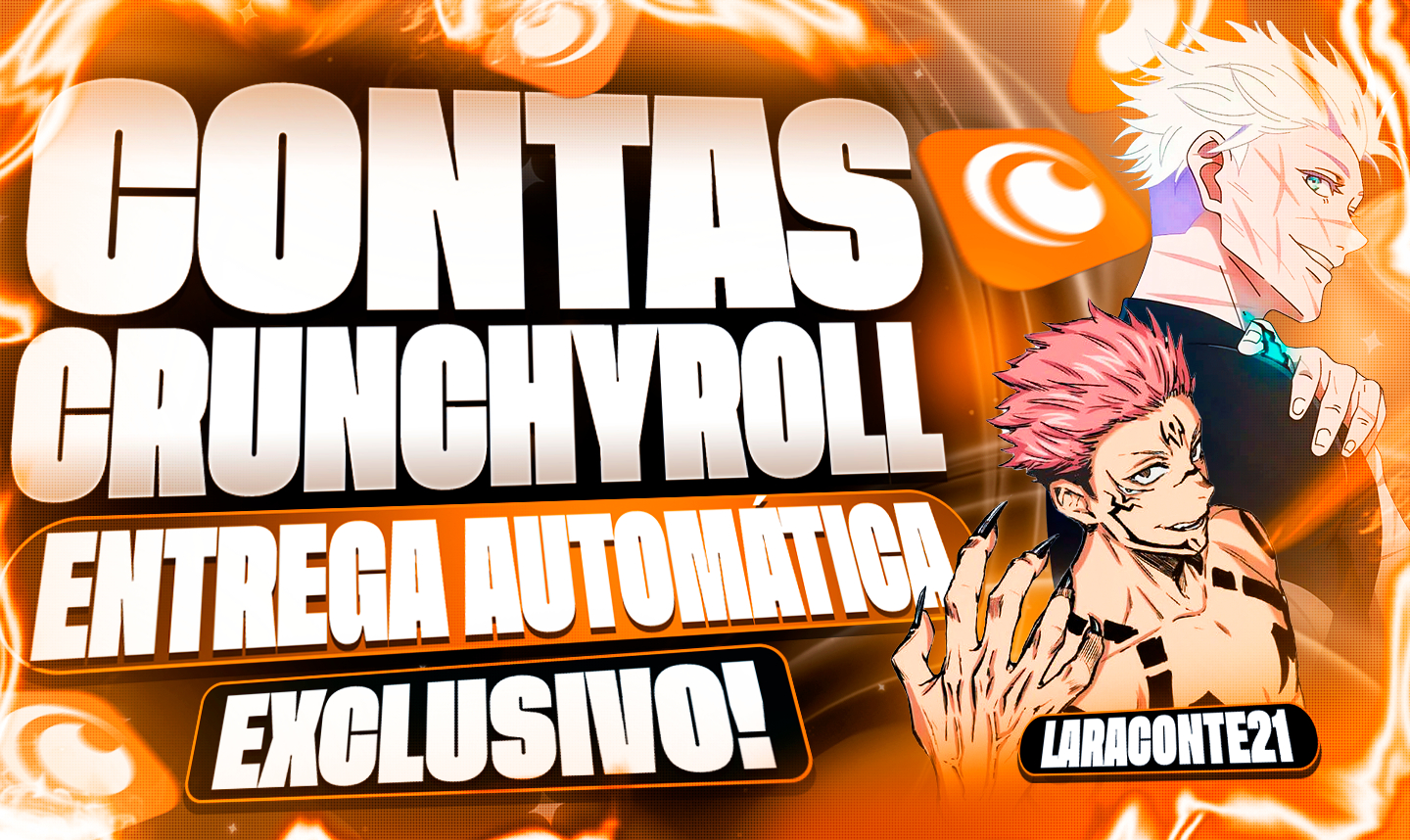 CRUNCHYROLL MEGA FAN 30 DIAS (ENVIO AUTOMÁTICO)