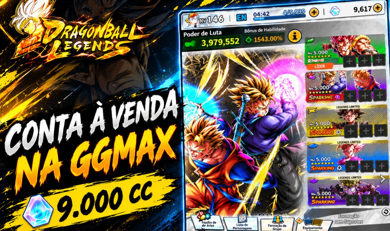 DBL | 9k CC | Shallet 5 | Vegeta 5 | Goku Black 5 | Gohan 2+ | Mirai Boys LR 1+