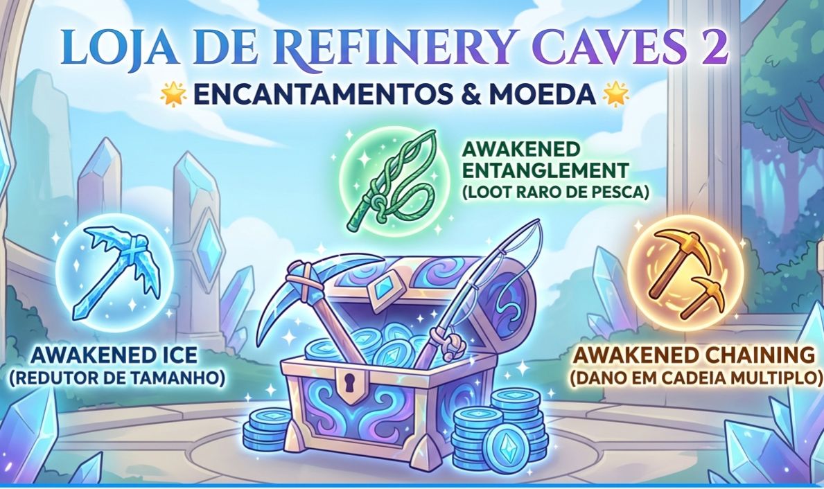 Refinery caves 2 (itens e cash)