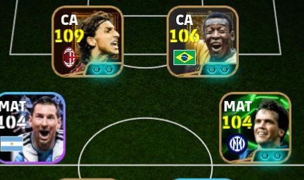 Ibrahimovic big time, Pelé do Brasil, Mattaus, Messi, Kahn, Edimilson e Puyol.