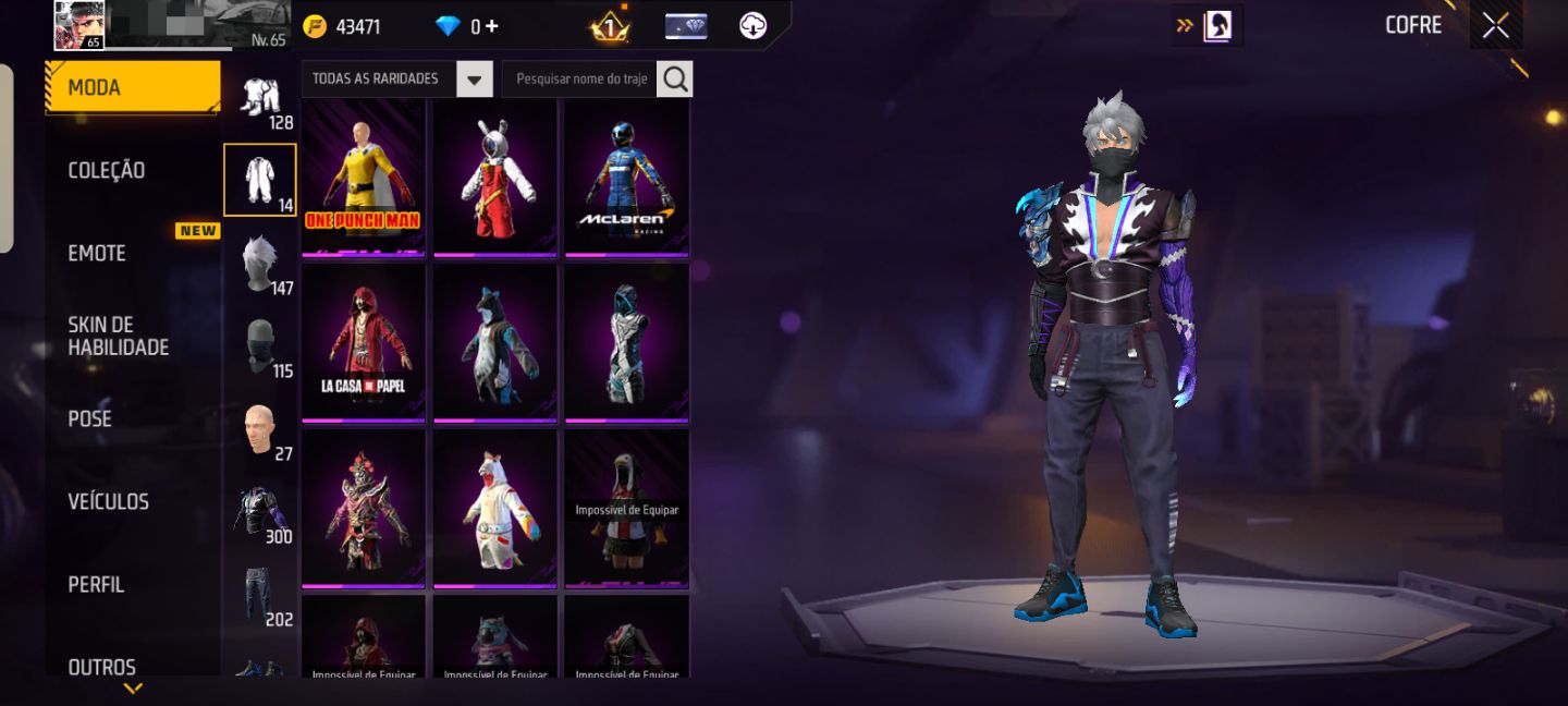 OPORTUNIDADE ÚNICA: 300 PEITA+SOMBRA ROXA+DUNK MASTER, OLHE FOTOS E DESCRIÇÃO
