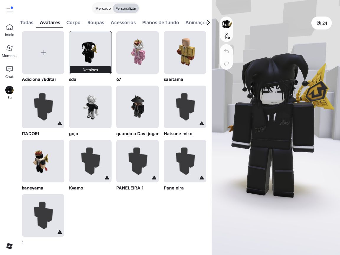 Conta Roblox