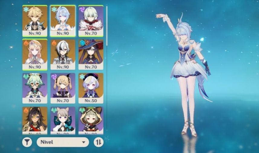 Conta Genshin Odette C2 + Assinatura, Arlecchino C2 + Assinatura e mais...