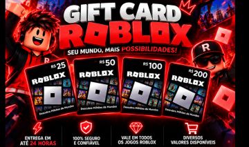 [55% OFF] Gift Card | No Precinho! + Entrega Rápida!
