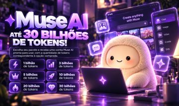 [PROMOÇÃO] MUSE AI PRO - ATÉ 30 BILHÕES DE TOKENS | CONTA PRONTA PARA USAR!