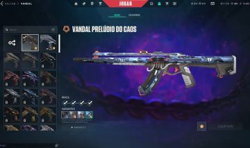 Conta de valorant diamante 1 com 3 vandal, 1 phanton 1 faca 1 sherif