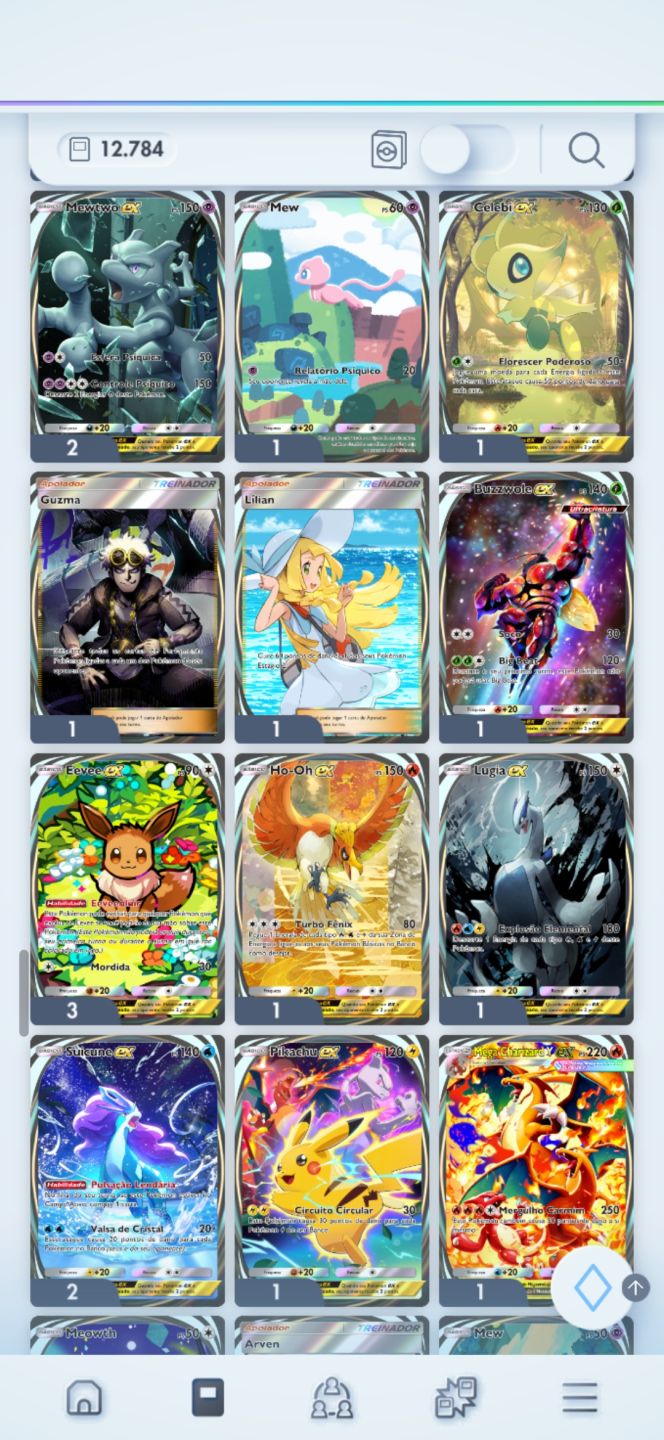 Pokémon TCG Pocket | Nível 60 | Master Ball | Vários Decks META + Cartas Raras