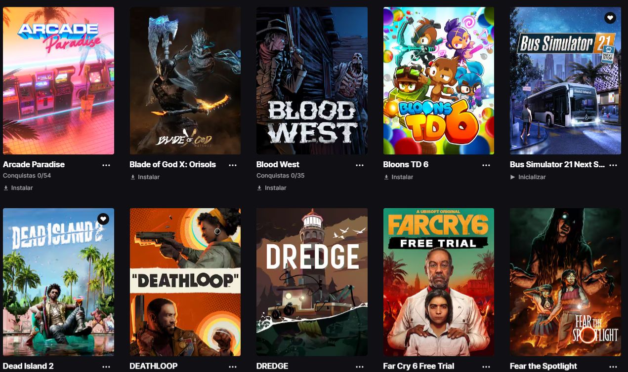 CONTA EPIC GAMES CHEIA DE JOGOS AAA