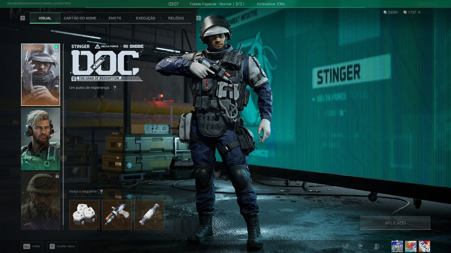 Delta Force - Conta Full TryHard + Steam | 860M | Skin Cofre 3x3 & Pinnacles