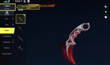 Conta bloodstrike level baixo com faca talon