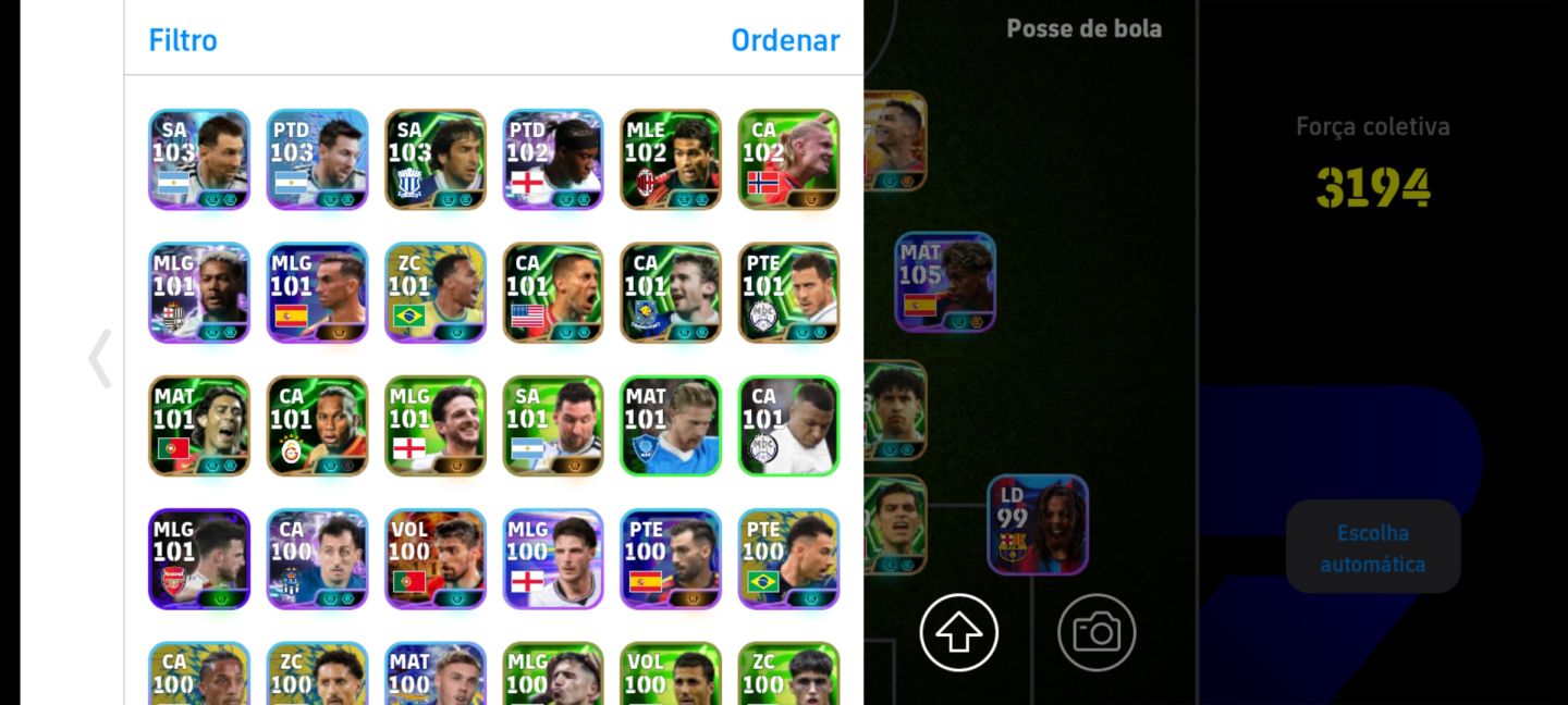 CONTA EFOOTBALL COM CR7 O MAIS FORTE