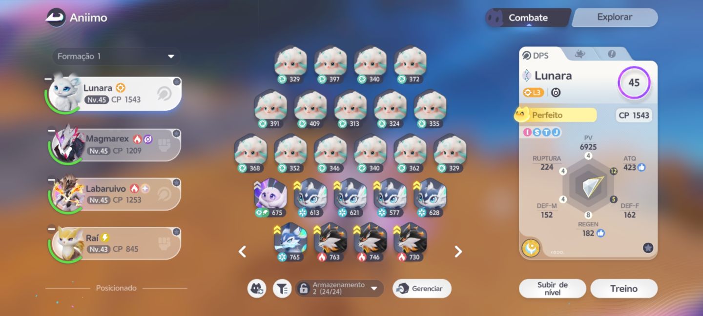 Conta de aniimo com 2 primas