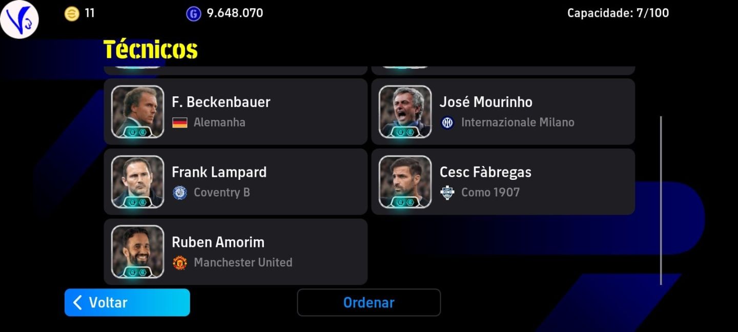 Conta Full Muito Braba e Cheia de Jogadores Raros