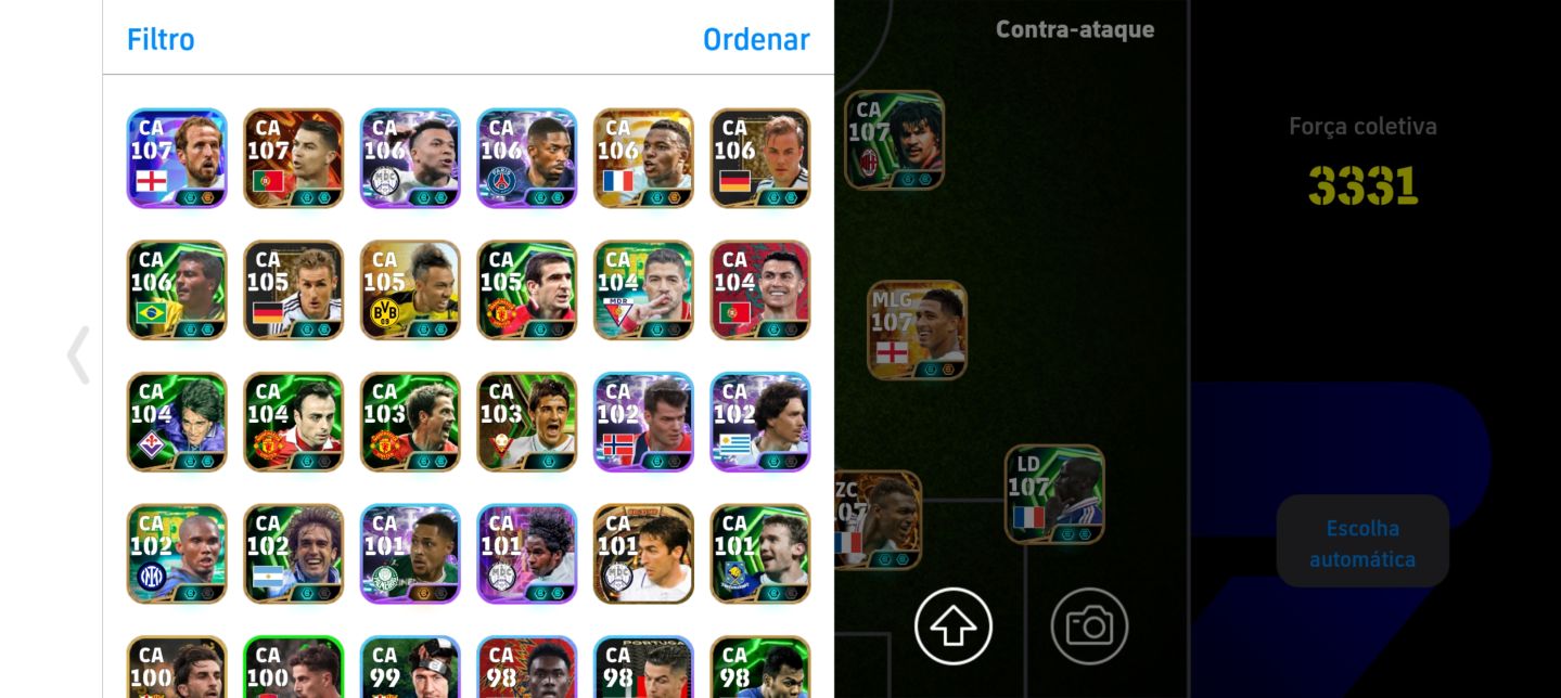 Conta Efootball 7K moedas