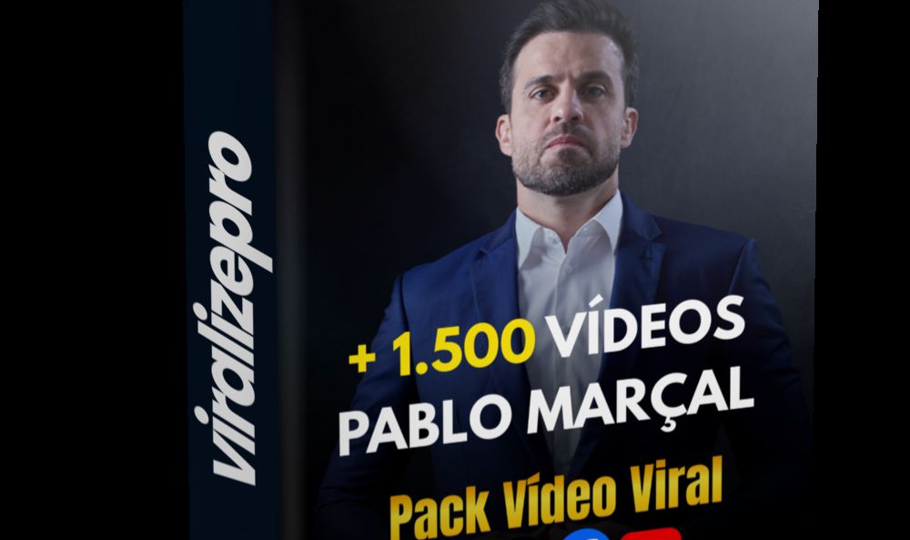 [ENTREGA AUTOMÁTICA] PACK 1.500 PABLO MARÇAL VÍDEOS VIRAIS [PRONTO P/ POSTAR]