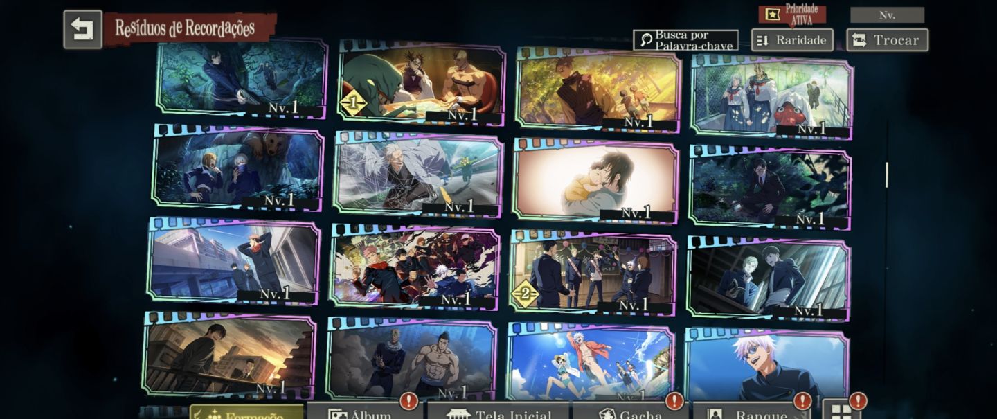 Personagens de Aniversário+70.000K de Cubos-JJKPP
